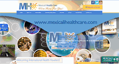 Desktop Screenshot of mexicalihealthcare.com